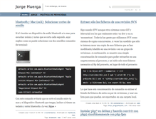 Tablet Screenshot of jorge.huerga.org